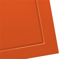 Mid-Life Crisis Orange RedLine Garagegear powder-coated finish sample